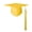 L, variant on Dserhfy Unisex Matte Graduation Cap with 2026 Year Tassel Charm Adults Congrats Graduation Accessory for High School Bachelor Master
