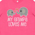 thumbnail image 4 of Inktastic My Grampa Loves Me Grandchild Gift Youth T-Shirt, 4 of 5