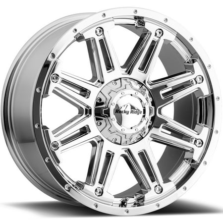 20 Inch Geared Head - Gear Alloy 741C Mechanic 20x9 6x135 +25mm Chrome Wheel Rim 20