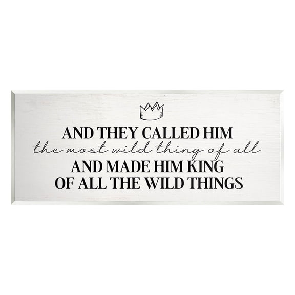 Most Wild Thing Of All Quote Inspirational Graphic Art Unframed Art Print Wall Art