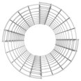 thumbnail image 2 of vidaXL Circular Gabion Pole Galvanised Steel Ø30x100 cm, 2 of 4