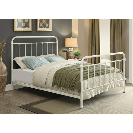 Furniture Of America Arend Vintage Metal Twin Bed Com
