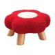 thumbnail image 2 of Muebles para oficina en casa Taburete de flores Taburete redondo pequeño Taburete de agárico de nube Decoración de habitación Durabilidad Taburete de piso Silla de bebé Taburete de madera, 2 of 6