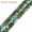 African Turquoise, variant on 4x13mm Loose Rectangular Beads Chakra Crystals Gemstone Bar Spacer 15'' Jewelry