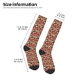 thumbnail image 2 of Sigee Red Houses for Socks for Men Women Socks Stocking Compression Socks, 2 of 6