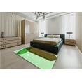 thumbnail image 4 of Ahgly Company Indoor Square Patterned Pastel Green Area Rugs, 6' Square, 4 of 6
