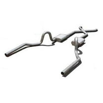 PYPES PERFORMANCE EXHAUST SGA13S Exhaust Systems 64-72 A-Body 3in Exhaust System w/X-Pipe