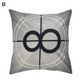 thumbnail image 2 of Ludlz Fashion Cinema Pattern Letters Cushion Cover Home Sofa Decor Throw Pillow Case, 2 of 8