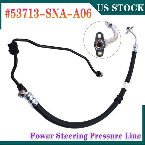 Power Steering Pressure Hose 53713-SNA-A06 For 2006-2009/2010 Honda Civic 1.8L