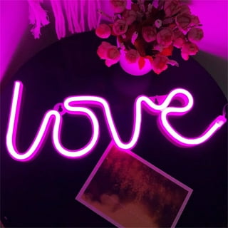 Ps I Love You Neon Ligh, Customized Neon, Bedroom Wall Art