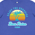 thumbnail image 4 of Inktastic Summer Enjoy the Sunshine Boca Raton Florida in Blue Youth T-Shirt, 4 of 5