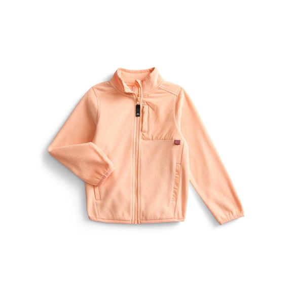 Ozark Trail Girls Micro Fleece Jacket, Sizes 4-18 & Plus