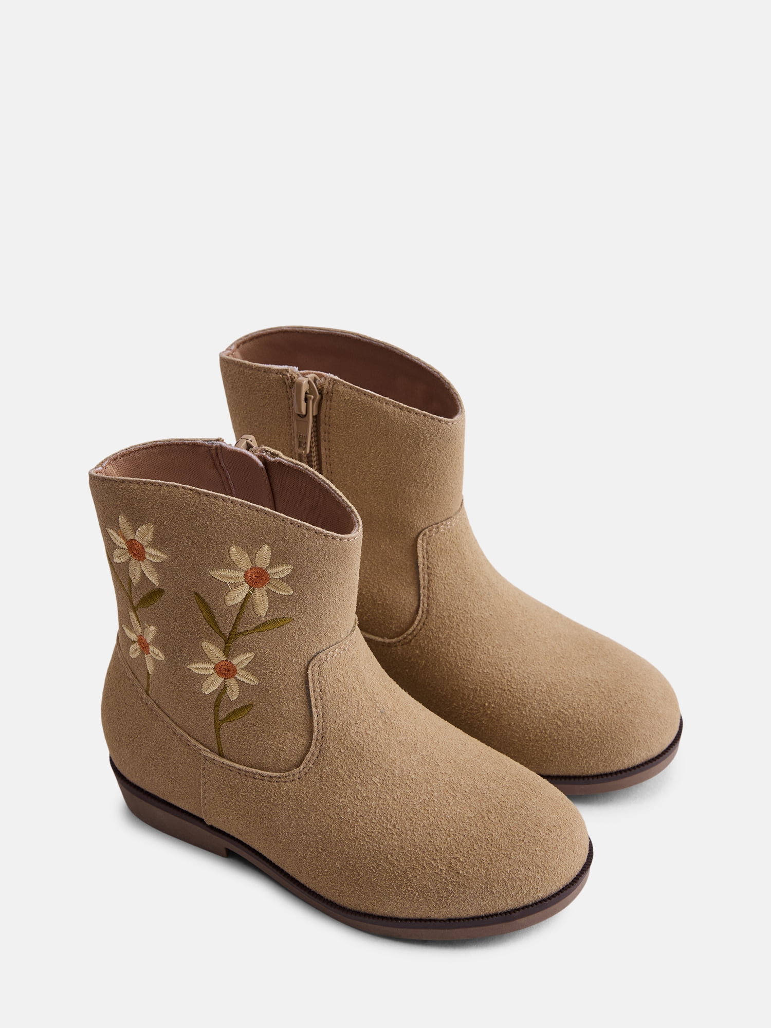 Wonder Nation Toddler Girls Floral Shortie Boots