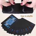thumbnail image 3 of Firstly Black Waterproof Poker Playing Card Set Of 1 Deck, Poker Table Cards | For Adult - Highly Flexible, Durable Playing Cards With Great Slip & Design | Use For Party & Game | Playing Cards, 3 of 5