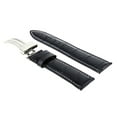 thumbnail image 2 of 18MM BLACK LEATHER WATCH STRAP BAND FOR IWC PILOT PORTUGESE TOP GUN DEPLOY CLASP, 2 of 2