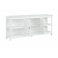 thumbnail image 3 of Progressive Furniture Reagan 72 in. TV Console - Swan White, 3 of 7