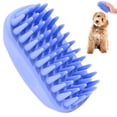 thumbnail image 1 of Cepillo De Baño We Love Doodles Azul Para Aseo Y Masaje De Mascotas Con Alfileres Largos, 1 of 5