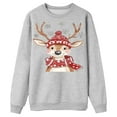 thumbnail image 4 of RXMEKW Chandail de Noël pour Femmes, Ensemble Assorti Parent-Enfant, Haut à Manches Longues et Col Rond avec Imprimé de Fête, Tenue Décontractée pour la Famille, 4 of 7
