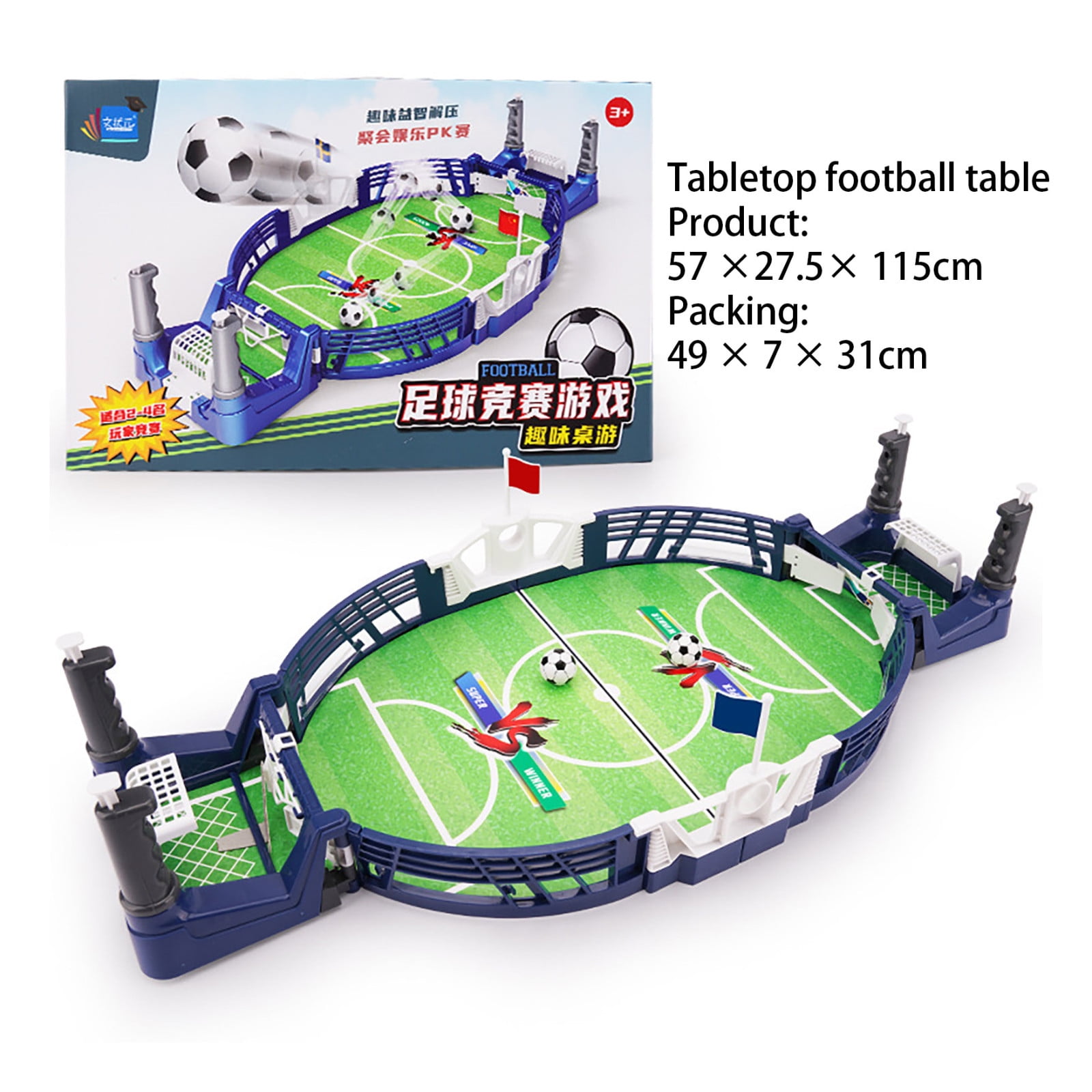 Catapult Soccer Dual Player Battle Board Game Simple Cultivate Intense  Finger Toys Two‑player for Children to Play