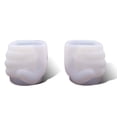 thumbnail image 4 of Silicone Resin DIY Flowerpot Mold Pen Brusher Holder Molds Indoor Decoration Mould Homemade Handmade Artcraft (Left Hand Style2), 4 of 9