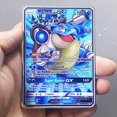 thumbnail image 1 of Metal Cards English Anime Pikachu Charizard Arceus Mewtwo Blastoise Vmax GX V Letters Game Collection Card Kid Toy Gifts, 1 of 5