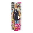 thumbnail image 3 of Barbie Ken Poupée Barista, 3 of 3