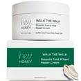 thumbnail image 1 of Hey Honey Walk The Walk Crema de propóleo para pies y talones agrietados para pies extremadamente secos y talones agrietados | Removedor de callos para pies con efecto duradero hasta 72 horas | Impreg, 1 of 2