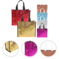 thumbnail image 4 of 6 pcs Large Gift Bags Portable Gift Bags Reusable Gift Packaging Bags Shopping Bags with Handles, 4 of 5