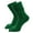 Dark Green, variant on harmtty Winter socks 1 Pair High Socks Ultra Soft Breathable Non-slip High Elasticity Keep Warm Solid Long Tube Five Fingers Toe Socks Women Clothing Light Green