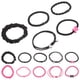 thumbnail image 1 of 20 gomas para el pelo: Coleteros de alta elasticidad - Accesorios para el pelo para niñas - Bandas para hacer moños que no dañan el cabello - Bonitas gomas para el pelo para rellenar bolsas de regalo, 1 of 6