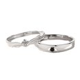 thumbnail image 4 of Couple Rings Original Crown Design Matching Bands For Men And Women Fashion Jewelry Lightweight Luxury Fashion, 4 of 4