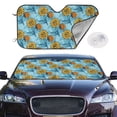 thumbnail image 2 of Kdxio Sunflowers Print Windshield Sun Shade,UV Rays and Sun Heat Protection,Sunshade for Car Windshield,Car Shade Front Windshield - Small, 2 of 6