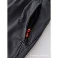thumbnail image 3 of OGLCCG Boy's Basketball Shorts with Zipper Pockets Lightweight Knee Length Athletic Gym Shorts for Teen Summer Stretch Workout Shorts 6-15 Years, 3 of 5