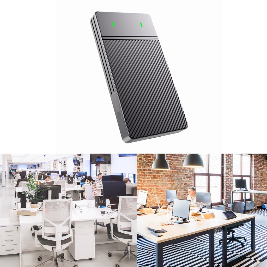 Zeiwohndc M2 SSD Case M2 NVMe SATA SSD Enclosure Adapter USBC External Enclosure