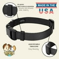 thumbnail image 4 of Country Brook Petz® Everyday Black Dog Collar, Extra Large, 4 of 4