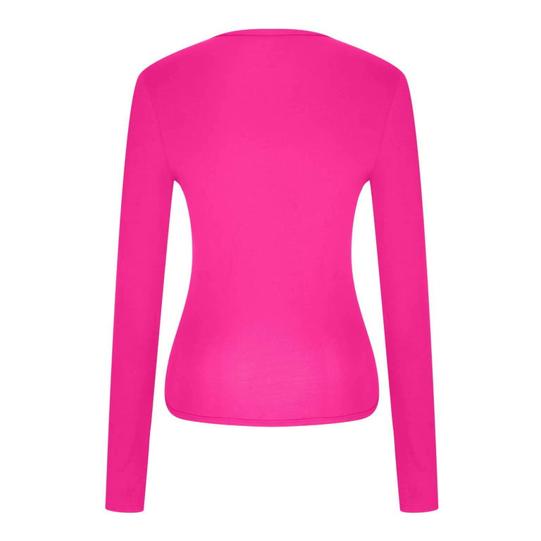 ZELOS, Tops, Zelos Pink Basic Activewear Tee Tshirt Top Womens Size M 73