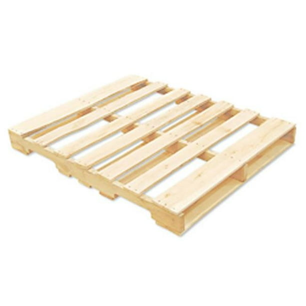 Woodside Enterprises PALLET 40X48 PE Wooden 40 x 48 in. 4Way Pallet