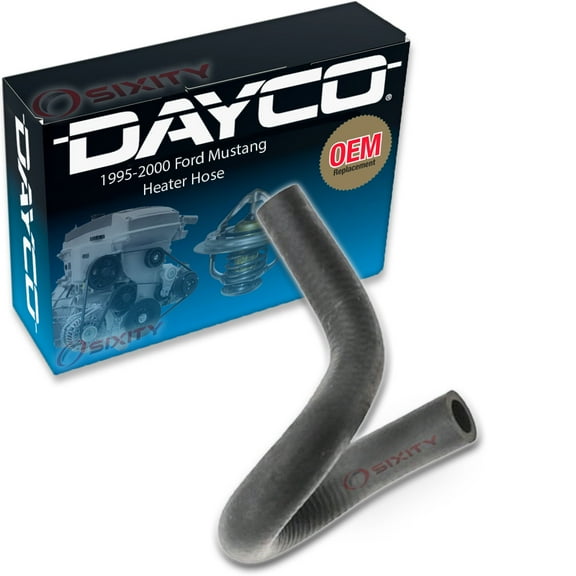 Dayco Heater Outlet HVAC Heater Hose compatible with Ford Mustang 3.8L V6 1995-2000
