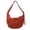 Orange, variant on Crossbody Nylon Crescent Bag for Women Lightweight Dumpling Bag (Orange One Size)