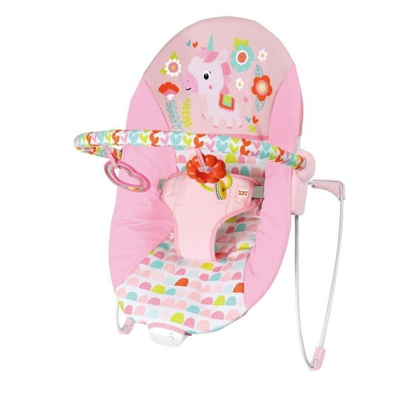 Bouncer Bright starts con movimientos y vibraciones relajantes color Rosa