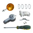 thumbnail image 1 of Accesorios de bandera, de reparación de asta de bandera s de herramientas de reparación, de polea, Conjunto de piezas de asta de ba Soledad Bola de bandera, 1 of 10