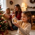 thumbnail image 6 of TACILIP Home Decor, 1PC Glowing Christmas Story Ornament Light-Up Mini Holiday Scene With Warm LED Light, Gifts for Family, 6 of 8