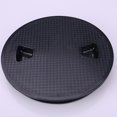thumbnail image 6 of 4inch back-out Inspection Deck Plate/, Marine Boat Yacht Detachable Cover, RV -Black, 6 of 8