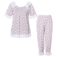 thumbnail image 1 of Richie House Women's Cotton Pajama Sleepwear Set RHW2330, 1 of 2