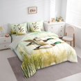thumbnail image 3 of Manfei Country Mallard 7 Pieces Bedding Comforter Set,Rustic Farmhouse Cabin Full Bedding Set,Flying Animal Fitted Sheet Flat Sheet For Adults,Microfiber Bedroom Decor Reversible, 3 of 8