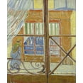 thumbnail image 2 of van Gogh, Vincent 15x17 Gold Ornate Wood Framed with Double Matting Museum Art Print Titled - View of a butchers shop, 2 of 4