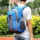 thumbnail image 1 of Mochila Para Acampar Bolsa de pesca de poliéster de gran capacidad impermeable para viajes de oficina (azul), 1 of 9