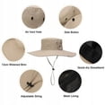 thumbnail image 6 of Sunshade fisherman hat outdoor wear-resistant waterproof large brim quick-drying breathable sun hat, 6 of 7