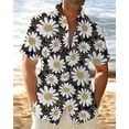 thumbnail image 5 of Nuevas camisas hawaianas para hombre, camisas casuales de verano con estampado 3D de atardecer, camisas de manga corta con solapa, blusas de calle, ropa para hombre y mujer, 5 of 5