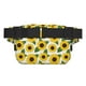 thumbnail image 3 of Fotbe Sunflowers Cangurera Cuadrada con Estampado de Doble Capa, Bolsa de Cintura Ajustable Mini para Hombres y Mujeres, 3 of 9
